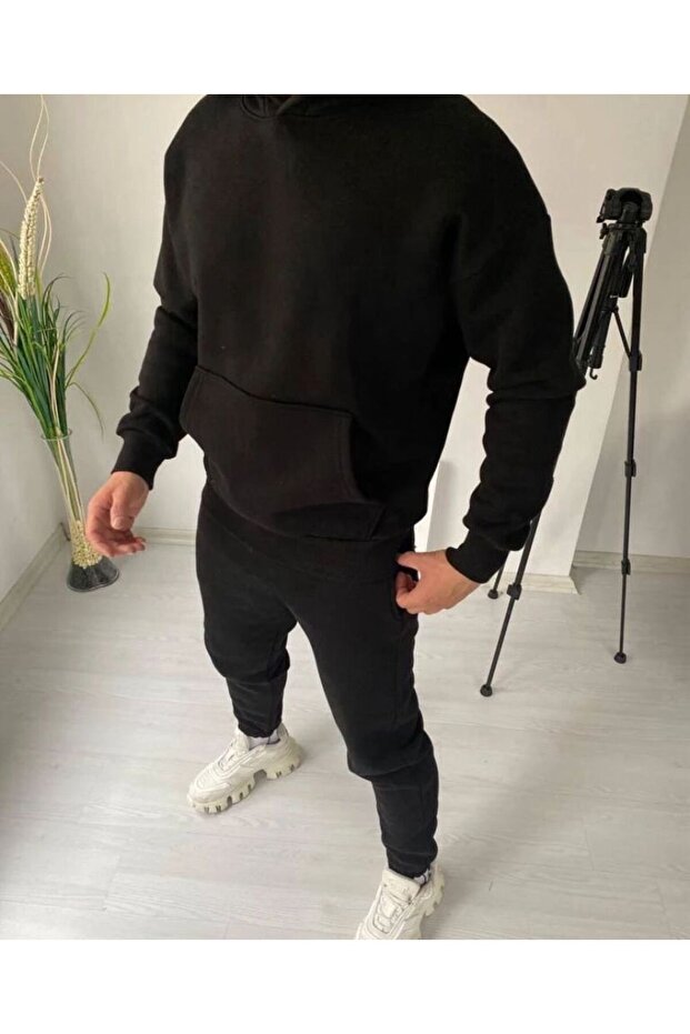 Set de trening UNISEX cu glugă - Seria Basic - 2