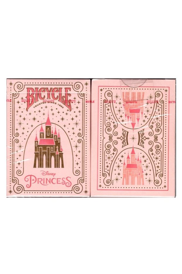 Bicycle Disney Princess Pink Premium Playing Card Collectible Playing Cards
