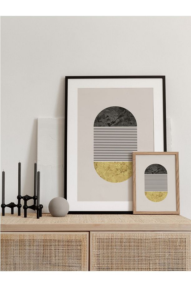Minimal Ve Estetik Poster, Boho Duvar Dekoru, Çerçevesiz 33cm X 48cm,büyük Boy Duvar Tablosu - 3