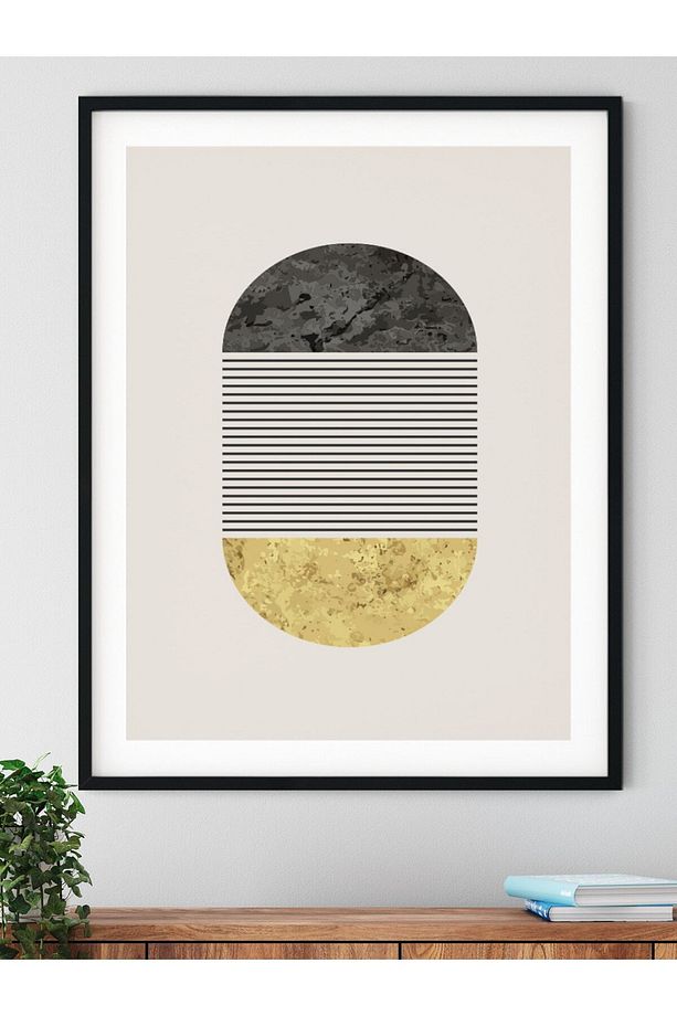 Minimal Ve Estetik Poster, Boho Duvar Dekoru, Çerçevesiz 33cm X 48cm,büyük Boy Duvar Tablosu - 4