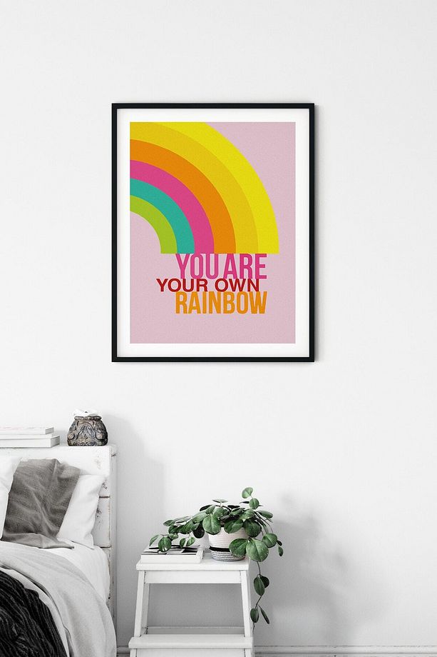 Indie Poster - Yatak Odası, Oturma Odası Ve Duvar Dekoru Tablo - Çerçevesiz - 3