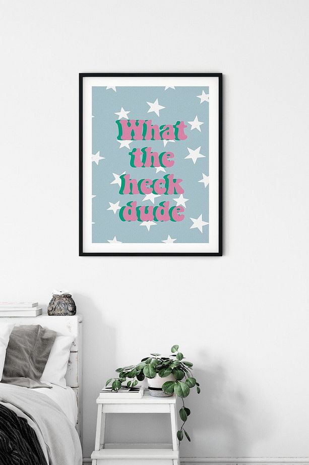 Indie Poster - Yatak Odası, Oturma Odası Ve Duvar Dekoru Tablo - Çerçevesiz - 3