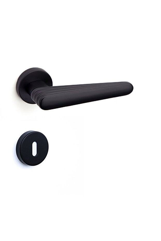 ECHO ROZETLİ KAPI KOLU SİYAH RENK ODA - 1