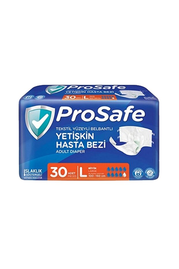 2'li Prosafe Hasta Bezi Belbantlı Large 30'lu - 1