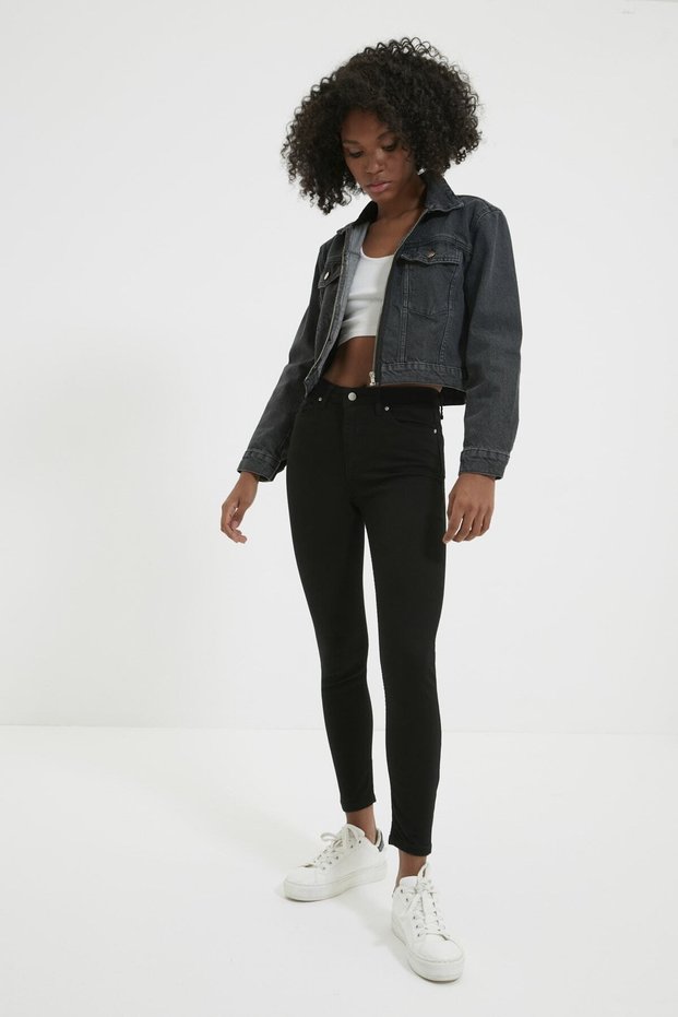 Color Resistant Denim Trousers Fade Resistant Skinny Jean (COLLECTOR)