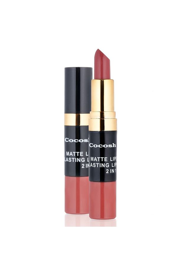 Ruj - Matte Smile Lipstick & Lipgloss 2 in 1 06 Rusty 8681569700512 - 2