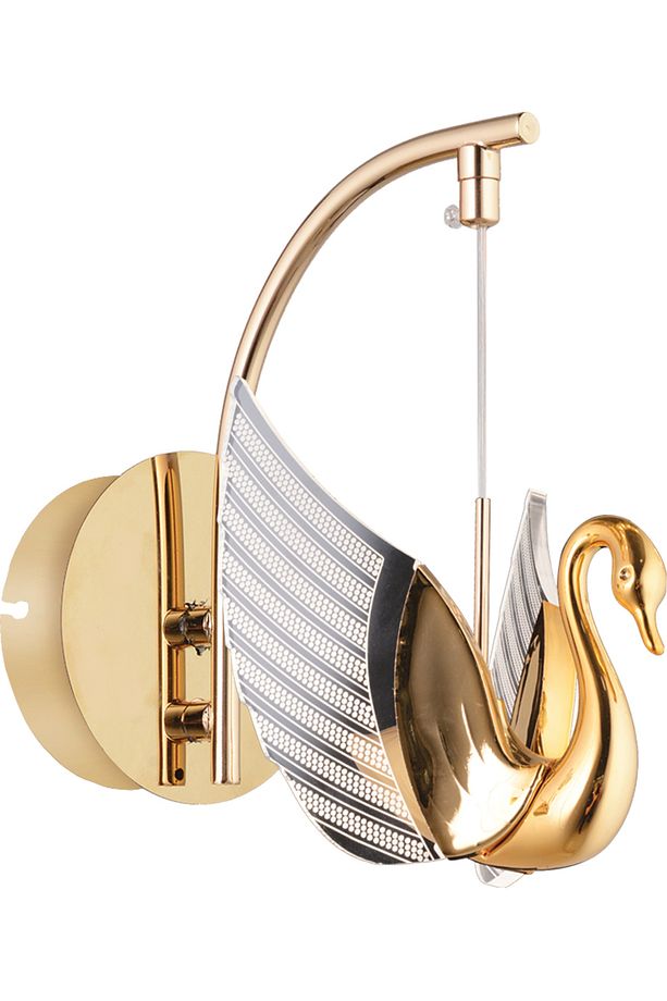 Modern Tasarım Duvar Aplik Power Led İthal Led Aplik Gün Işığı Gold Gövde - 1