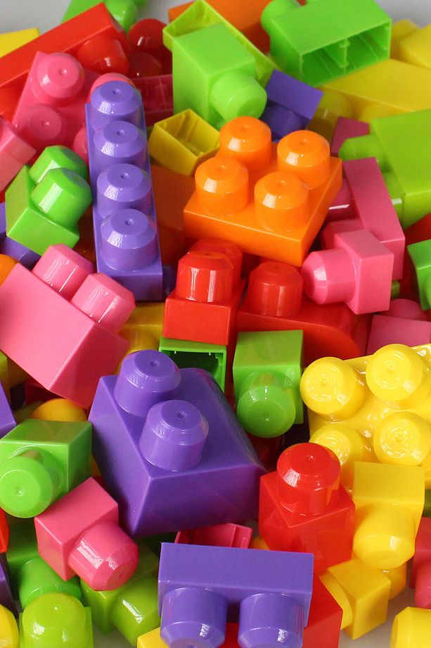 Play Blox Yapı Oyuncakları 56 Parça Çantalı Parlak Renkler Mega Blok Seti 2892 - 4