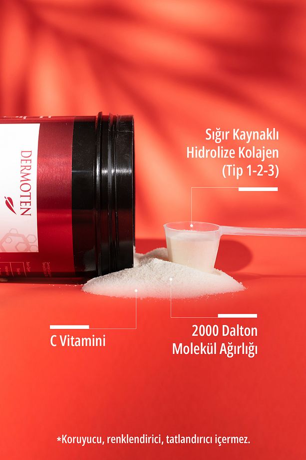Kolajen Plus Powder 300 Gr Tip 1 - Tip 2 - Tip 3 - C Vitaminli 30 X 10.000 Mg Toz Kolajen - 3