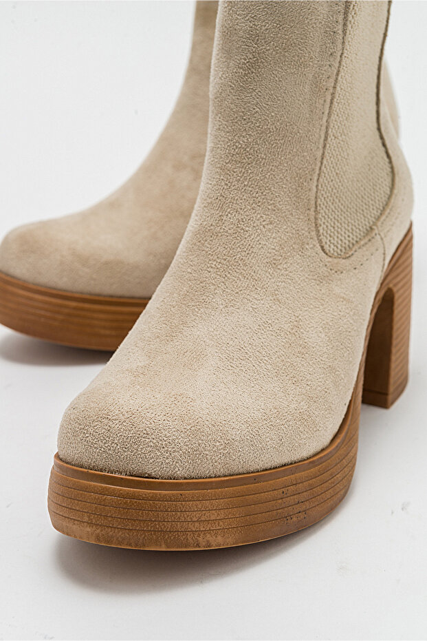 KADIN KALIN TABAN LASTİKLİ BOT - 7