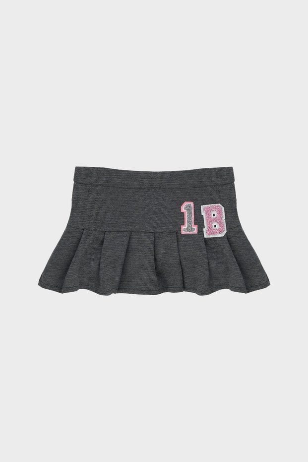 Bg Store Baby Girl Black Skirt 22fw0bg2303