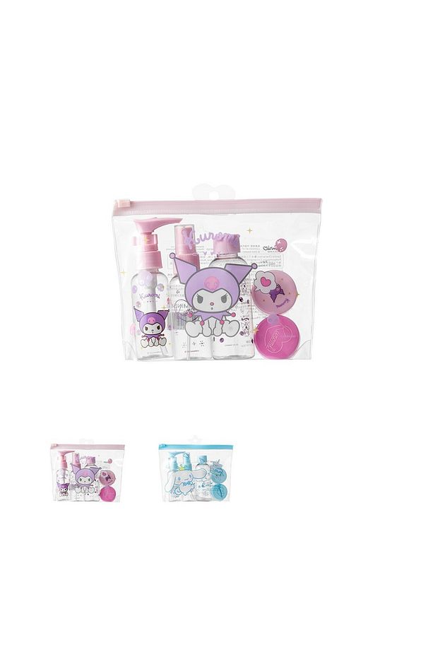 Sanrio Lisanslı Seyahat Dostu 5’li Şişe Seti - 1