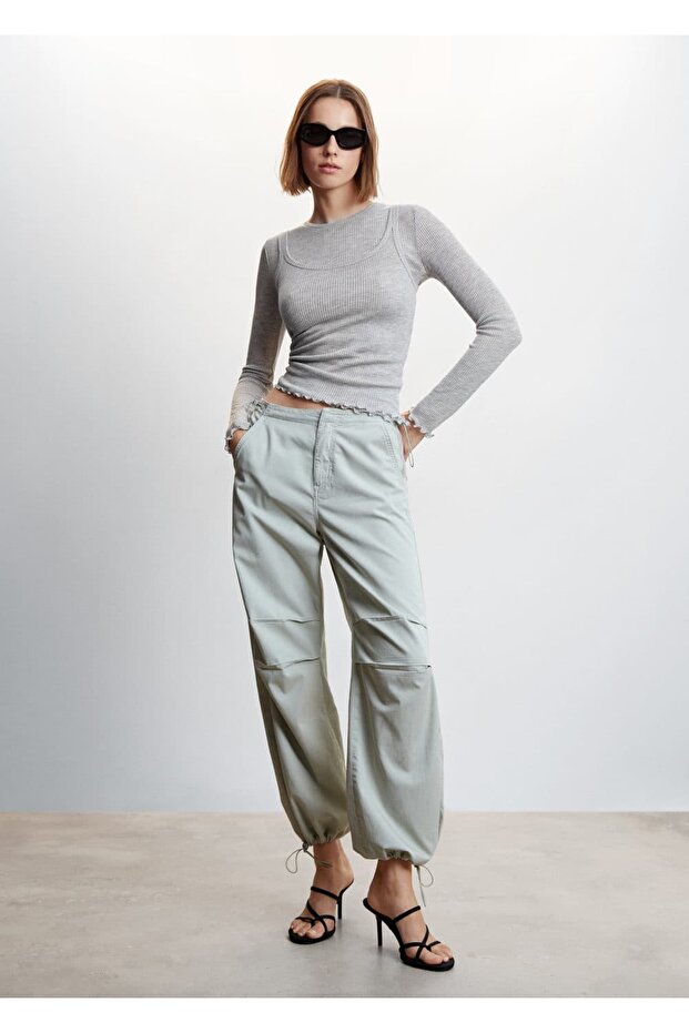 Bluză tricou combinată - 2