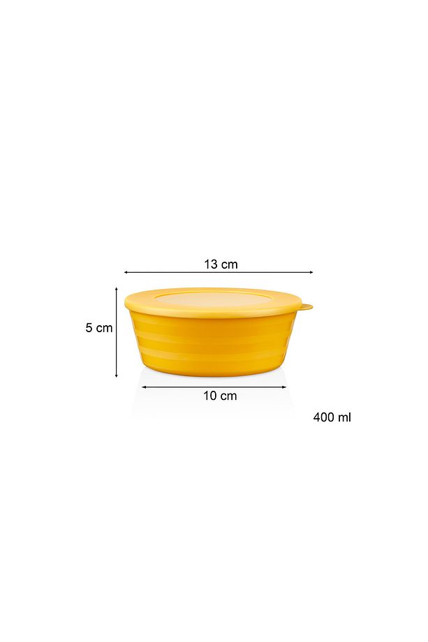 Mikrodalga Ve Difrizde Kullanılabilen Saklama Kabı Seti Yuvarlak 12 Li Set - 6