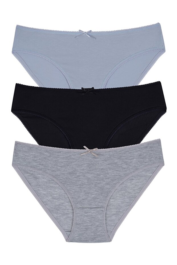 3-Pack Cotton Regular Waist Briefs