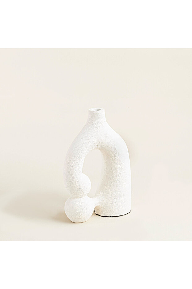 Sampe Vazo 33 Cm Beyaz - 2