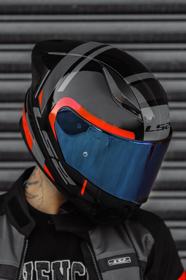 Rapıd 2 Race Chos Siyah Kırmızı Kask - 2