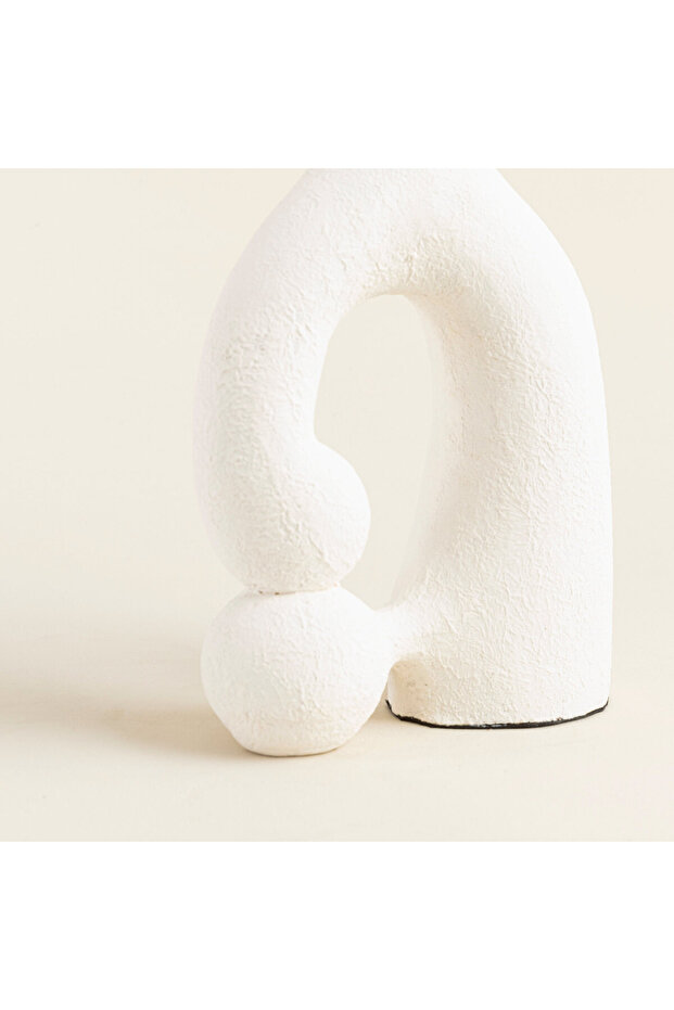 Sampe Vazo 33 Cm Beyaz - 3