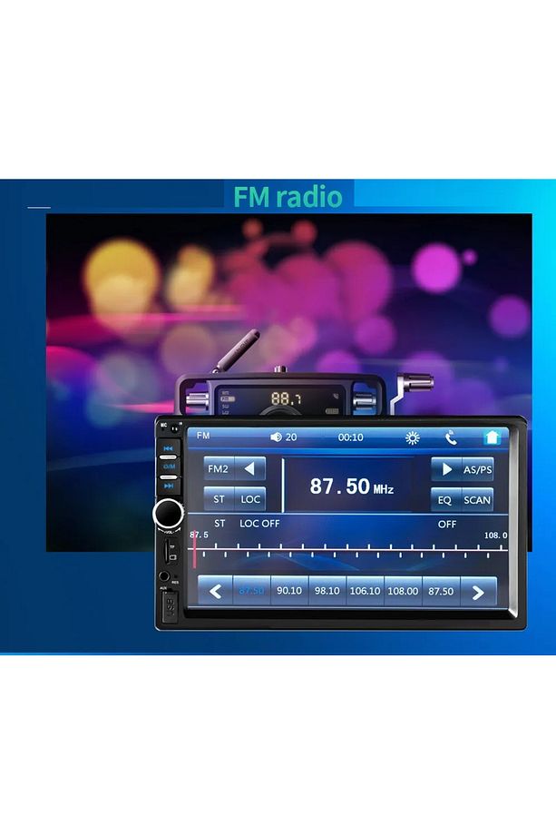 Exw-x70 Oto Teyp 7 Inc Bluetooth+ Gece Görüşlü Park Kamerası Mp5 Usb Sd Mirror Link Kingwin - 6