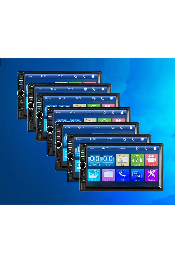 Exw-x70 Oto Teyp 7 Inc Bluetooth+ Gece Görüşlü Park Kamerası Mp5 Usb Sd Mirror Link Kingwin - 8