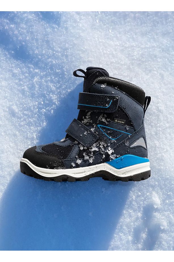 Mavi Erkek Çocuk Bot ECCO SNOW MOUNTAIN Boot - 4