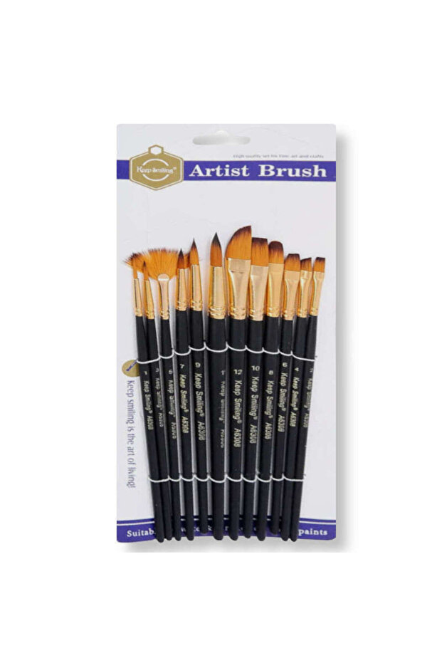 Fırça Seti 12li A6308 - 1