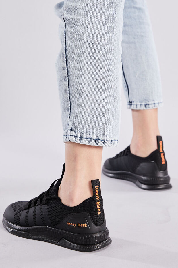 Unisex Siyah Spor Ayakkabı Tbqnt - 4
