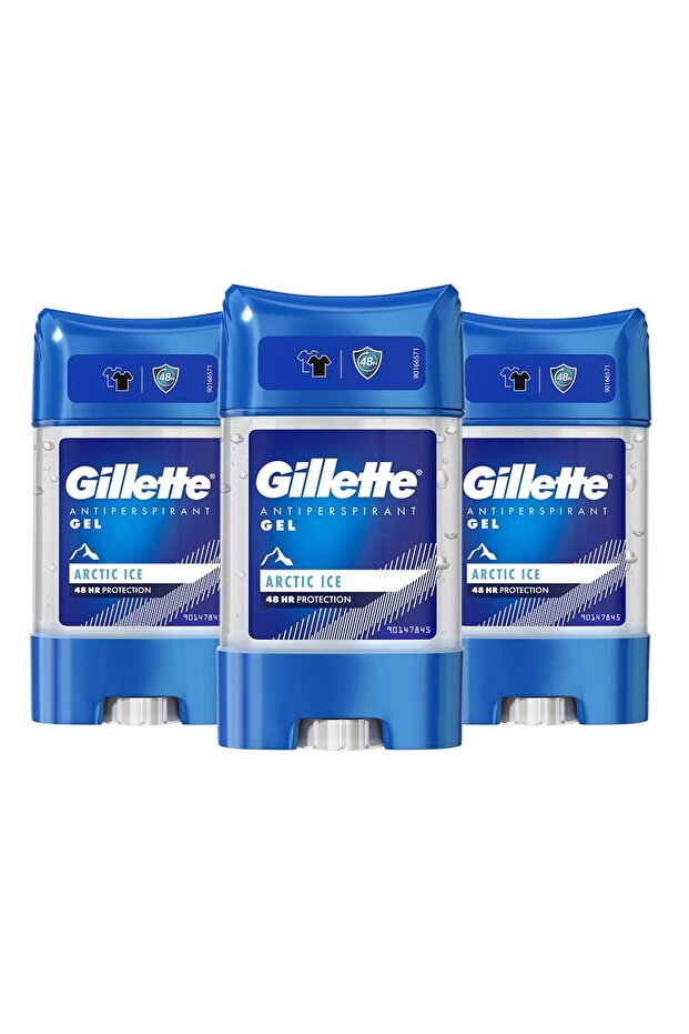 Antiperspirant Gel Arctic Ice 70 ml X 3 Adet - 1