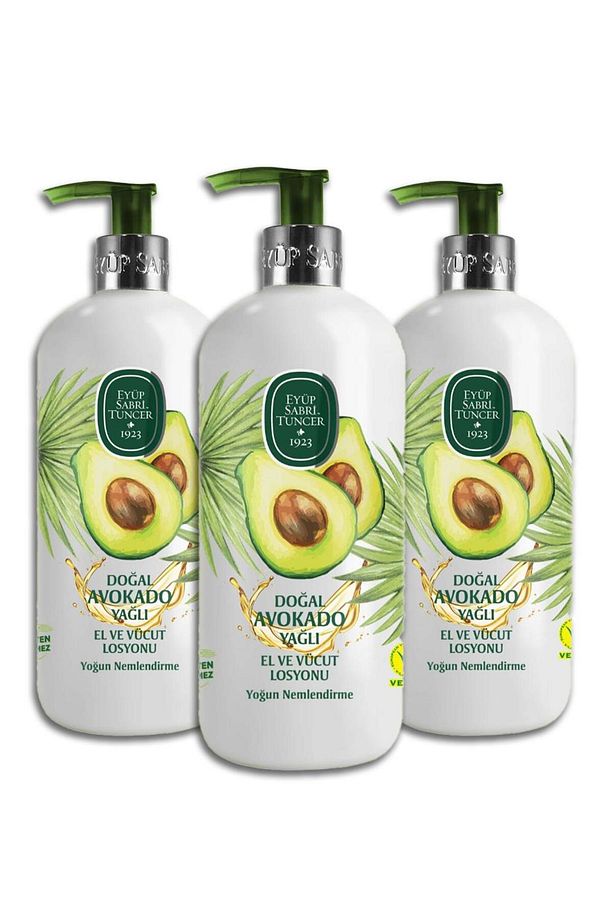 Avokado El Ve Vücut Losyonu 500 ml - 3 Adet - 1