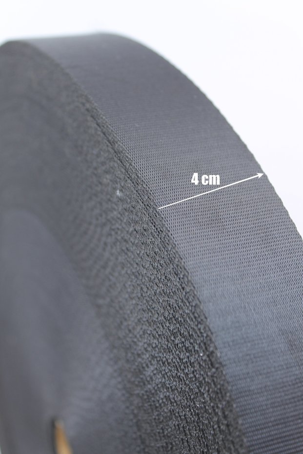 4 cm Polyester Plain Pattern Shiny Column 100 Mt 4028