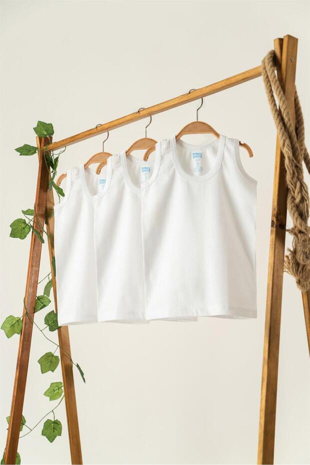 مجموعة من 3 قمصان داخلية للأولاد - 1