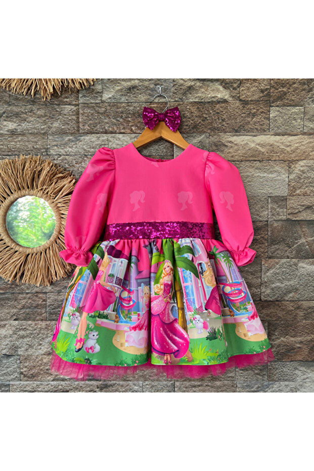 Fuchsia Girl's Dress