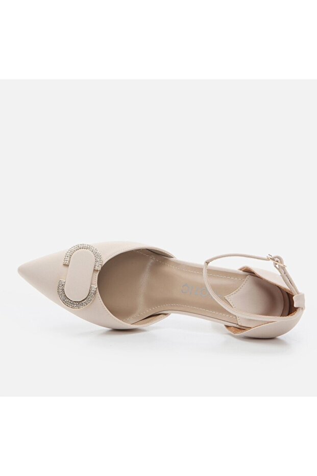 Bej Kadın Stiletto - 4