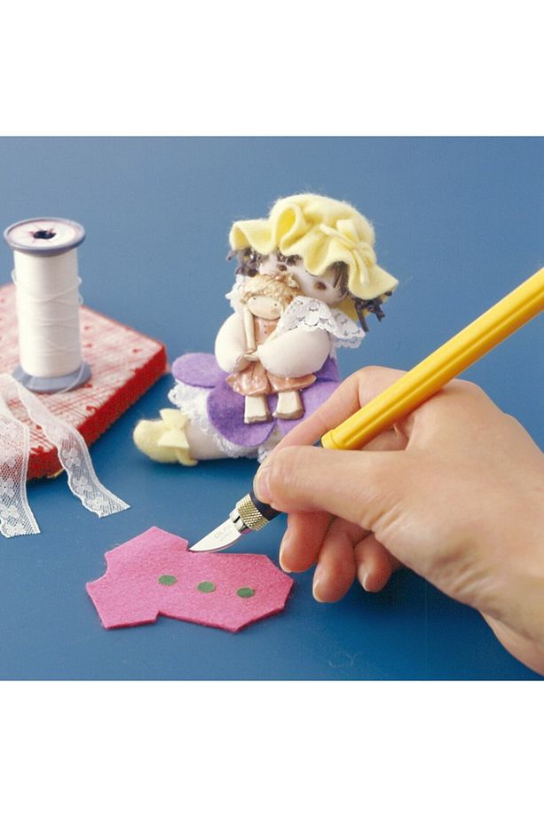 : Kalem Tipi Kretuar Maket Bıçağı (3 adet yedek bıçak) - 2