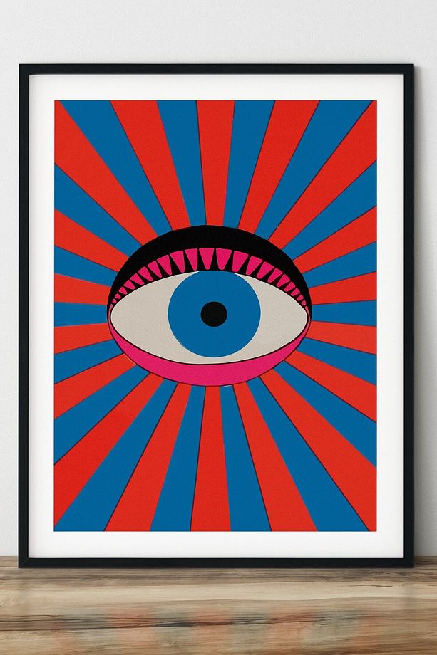 Indie Poster - Yatak Odası, Oturma Odası Ve Duvar Dekoru Tablo - Çerçevesiz - 1