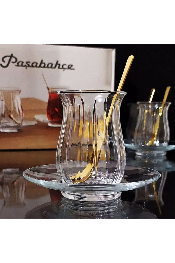 PAŞABAHÇE LİNKA 12li Çay Seti 6 Kişilik - 2
