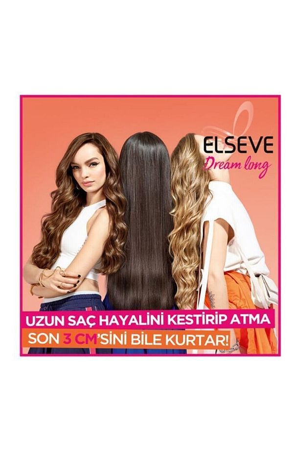 L'Oreal Paris Elseve Dream Long Onarıcı Bakım Şampuanı 450 ml 3 Adet - 5