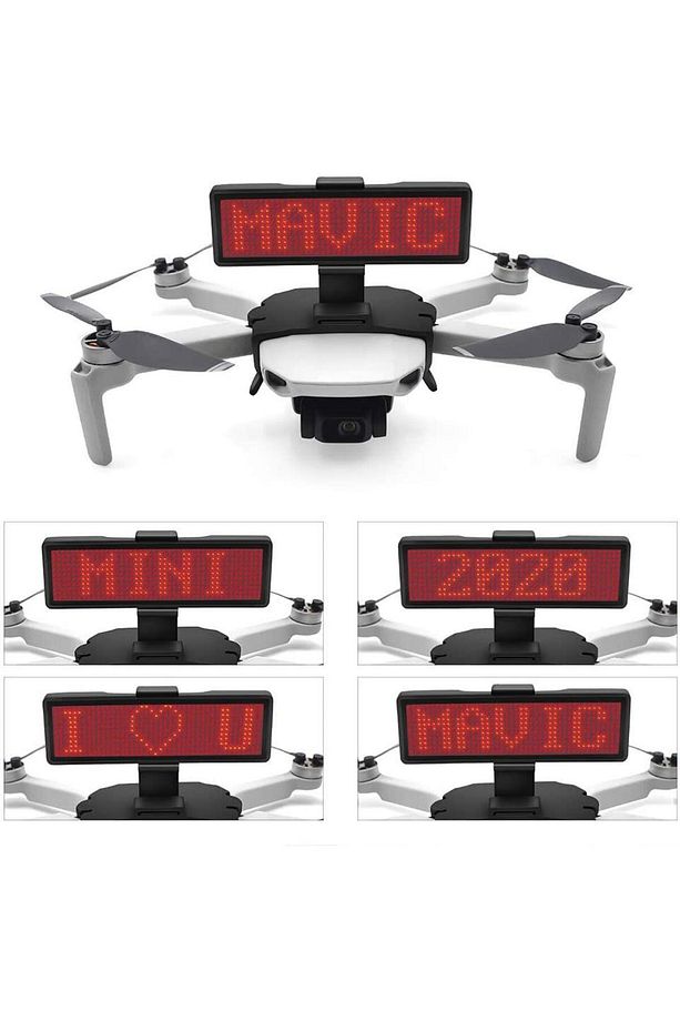 Djı Mavic Mini Bluetooth Led Ekran Matris Modülü Mesaj Tabelası - 1