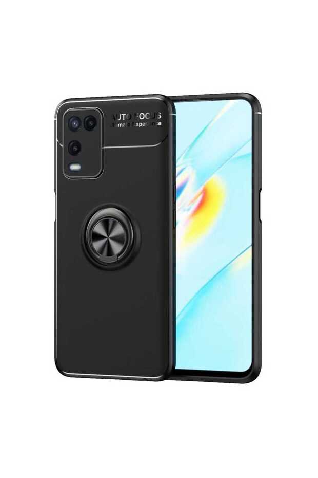 Oppo A54 4g Case Tpu Silicone with Ring and Magnetic Car Holder