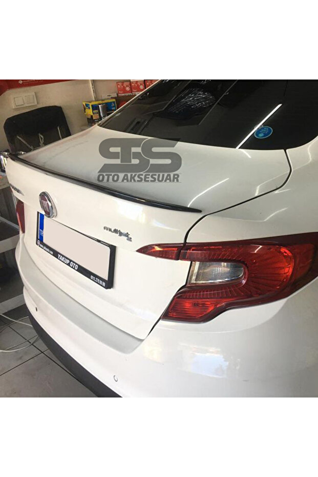 Fiat Egea Bagaj Üstü Slim Spoiler Parlak Siyah - 6