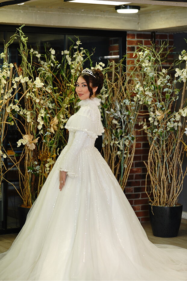 Tesettür gelinlik - 7