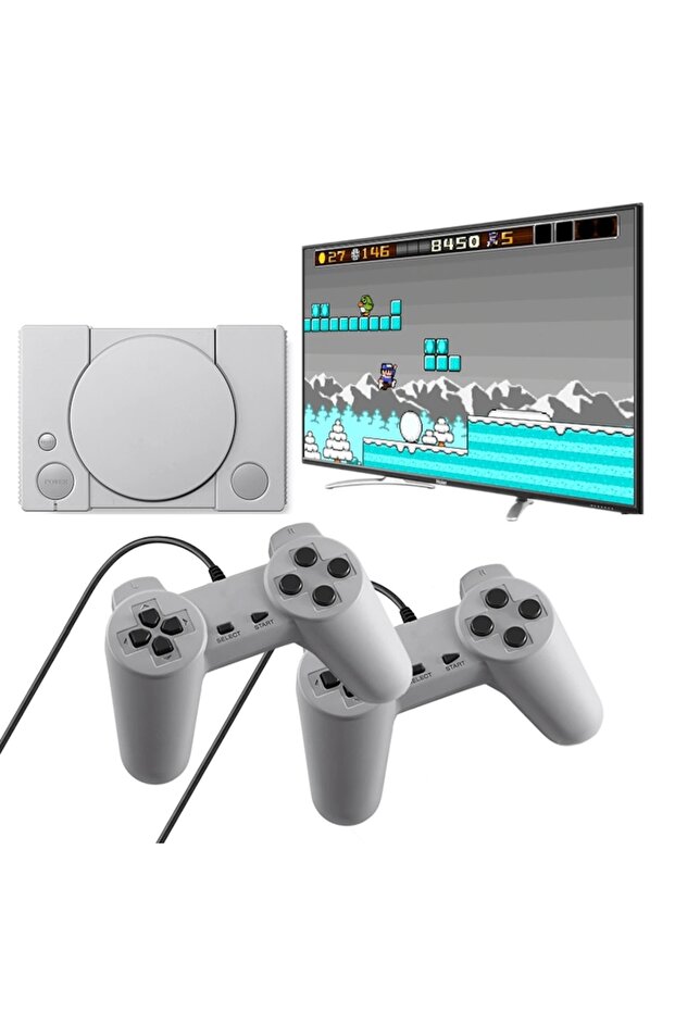 Classic Retro Mini Tv Game Atari 620 Oyunlu - 1