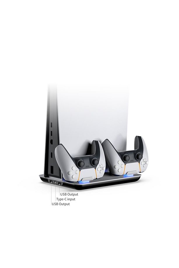 Playstation 5 Multifunctional Konsol Soğutma Standı Ve Oyun Kolu Şarj Istasyonu-tp5-05102 - 1