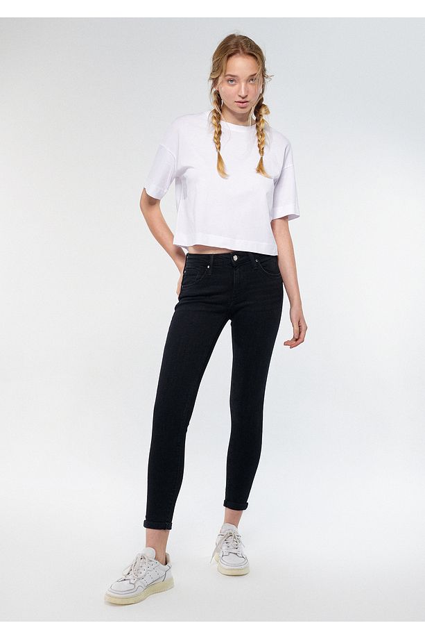 Lexy Move Gri Jean Pantolon 1073483782 - 2
