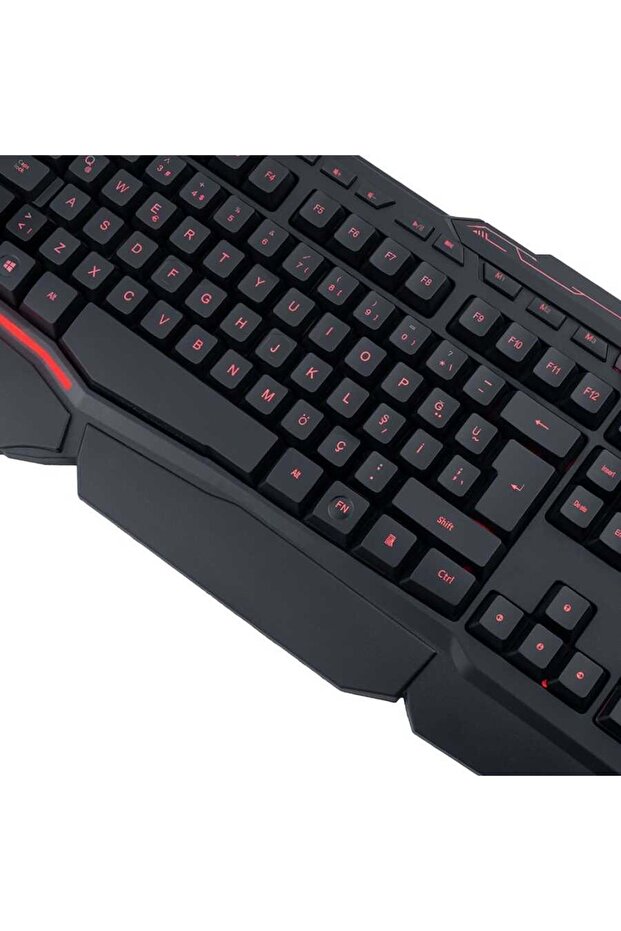 Blackstar Bs26m-wp Usb Kablolu Rainbow Multimedya Su Geçirmez Membran Tuş Makrolu Klavye - 4