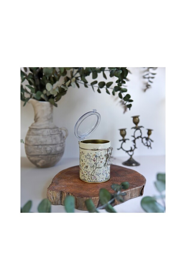 Er082-2e Botanica Yellow Patterned Spice Shaker 0.6 Lt
