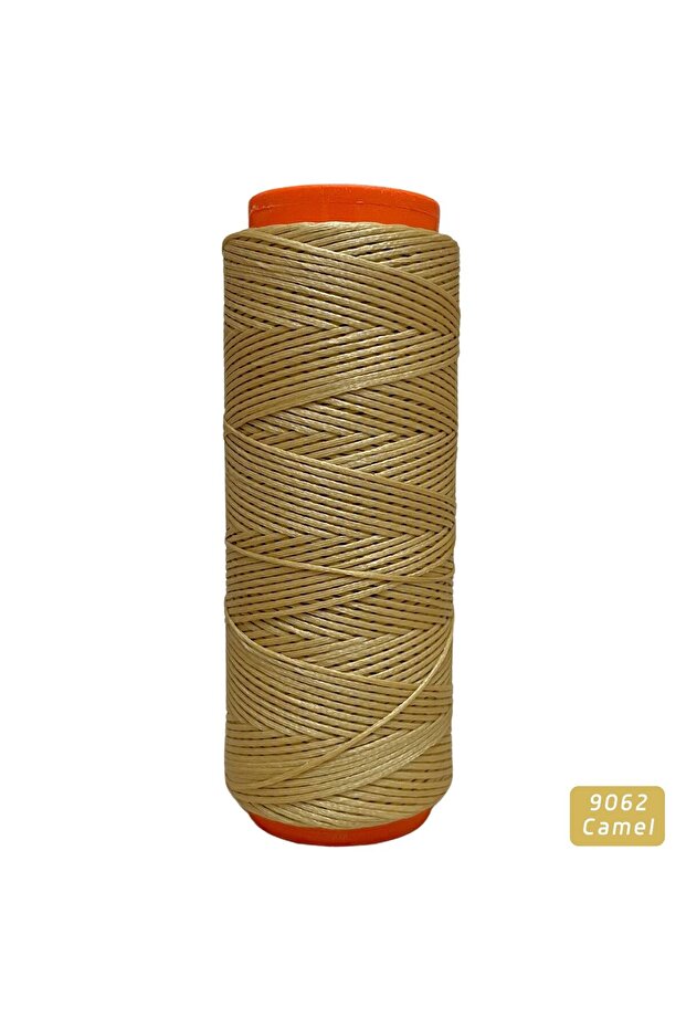 Waxed Thread 0.8 Mm-100 Mt Waxed Thread Jewelry Leather Hobby Saddler Thread Bag Thread, Camel