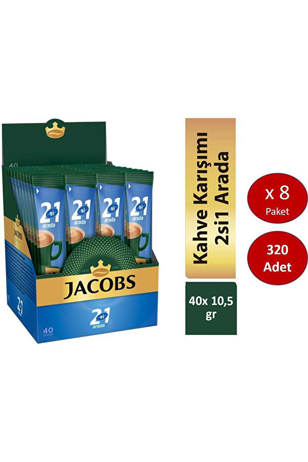 2si1 Arada 320 Adet Stick Kahve (40 X 8 Adet) - 1