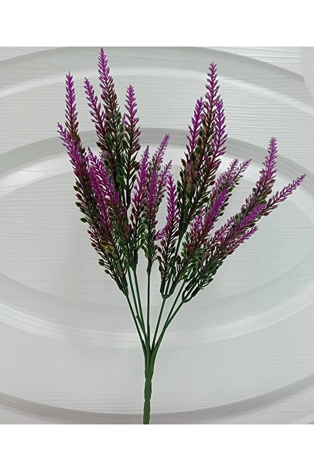 Fuchsia Lavender Yasmail Artificial Plant Harness - Powder Free Model, Greenery Arrangement, 35Cm7Splinths