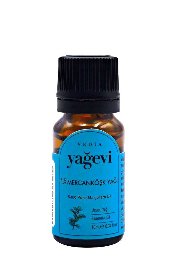 Mercanköşk Yağı 10 ml %100 Saf Mercanköşk Uçucu Yağı - 1